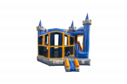 Orange Crush 5 in 1 Combo Bounce House