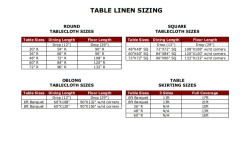 Linen 120 Round - Basic Poly