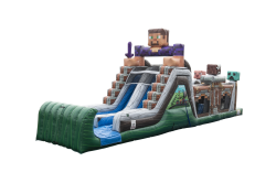 Pixelated 47' Wet/Dry Obstacle Course